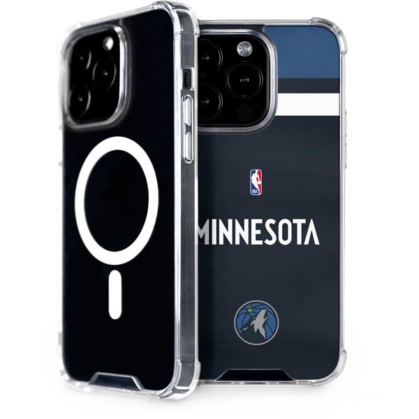 NBA Minnesota Timberwolves Jersey iPhone 15 Pro MagSafe Case