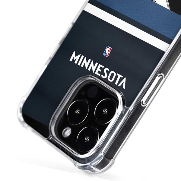 NBA Minnesota Timberwolves Jersey iPhone 15 Pro MagSafe Case