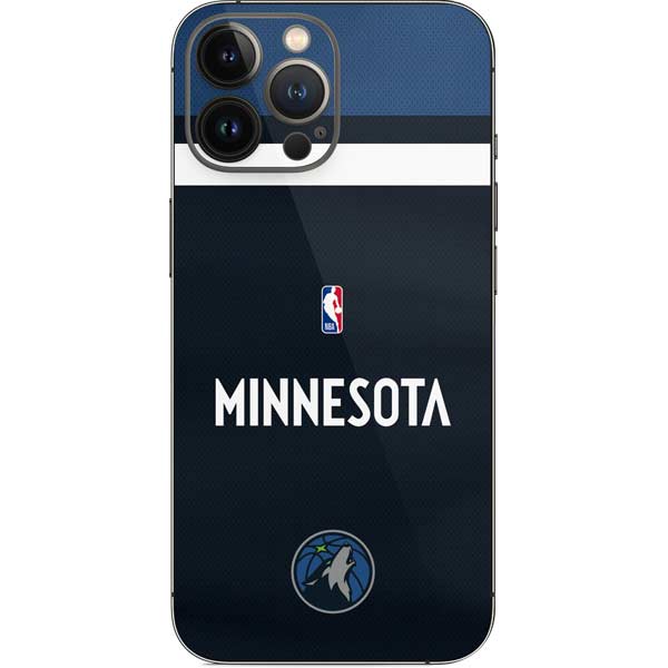 NBA Minnesota Timberwolves Jersey iPhone 15 Pro Max Skin