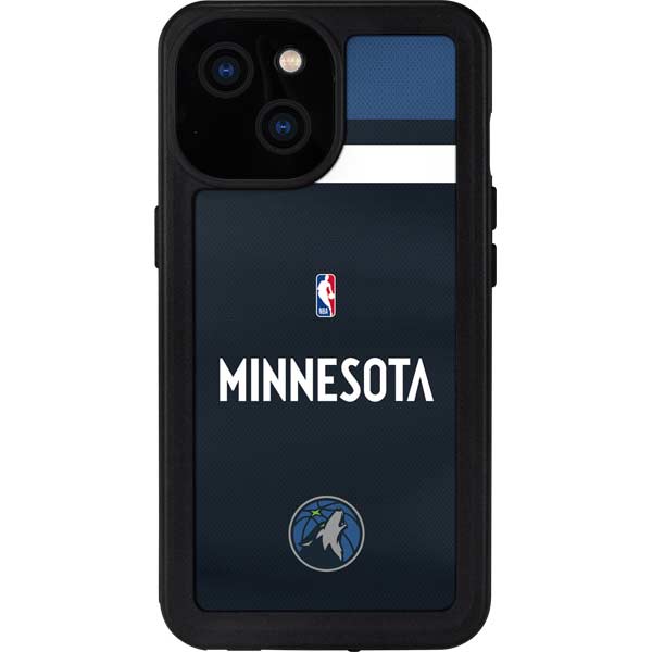 NBA Minnesota Timberwolves Jersey iPhone 15 Waterproof Case