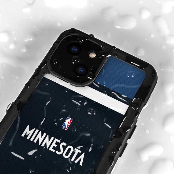 NBA Minnesota Timberwolves Jersey iPhone 15 Waterproof Case