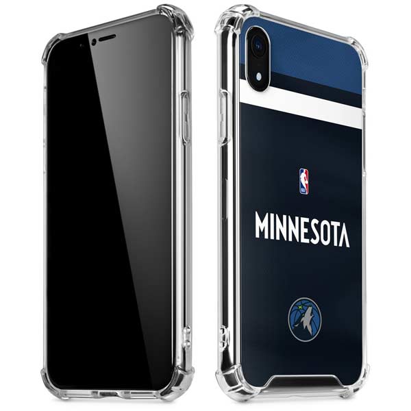 NBA Minnesota Timberwolves Jersey iPhone XR Clear Case