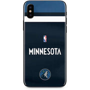 NBA Minnesota Timberwolves Jersey iPhone XS Skin