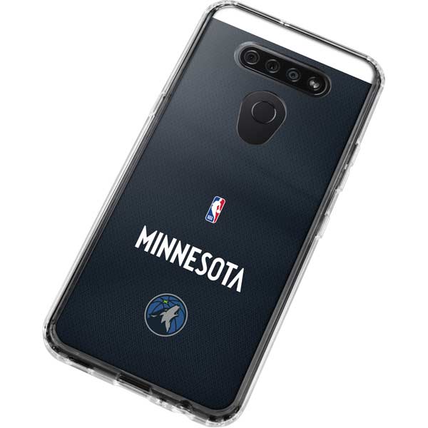 NBA Minnesota Timberwolves Jersey LG K51/Q51 Clear Case