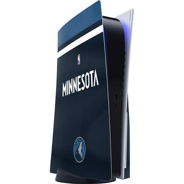 NBA Minnesota Timberwolves Jersey PS5 Console Skin