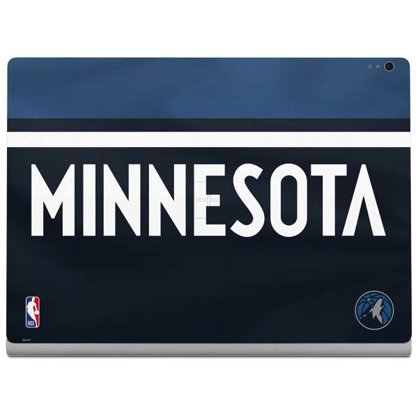 NBA Minnesota Timberwolves Jersey Surface Book 2 13.5in Skin