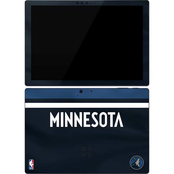 NBA Minnesota Timberwolves Jersey Surface Pro 7 Skin