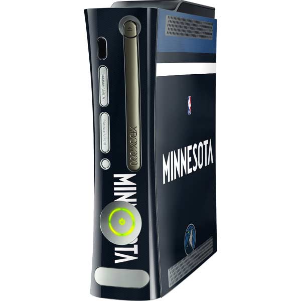 NBA Minnesota Timberwolves Jersey Xbox 360 (Includes HDD) Skin