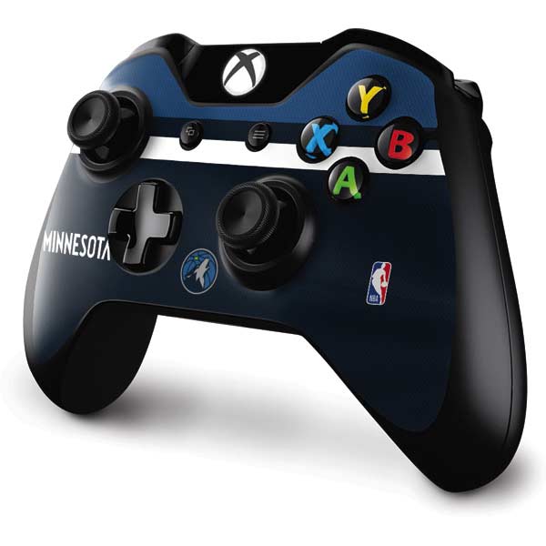 NBA Minnesota Timberwolves Jersey Xbox One Controller Skin