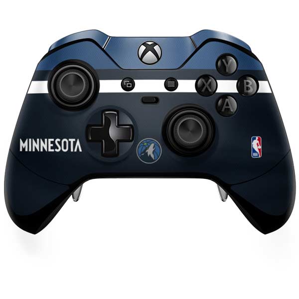 NBA Minnesota Timberwolves Jersey Xbox One Elite Controller Skin
