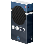 NBA Minnesota Timberwolves Jersey Xbox Series S Console Skin