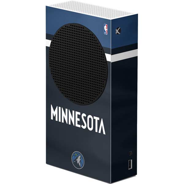 NBA Minnesota Timberwolves Jersey Xbox Series S Console Skin
