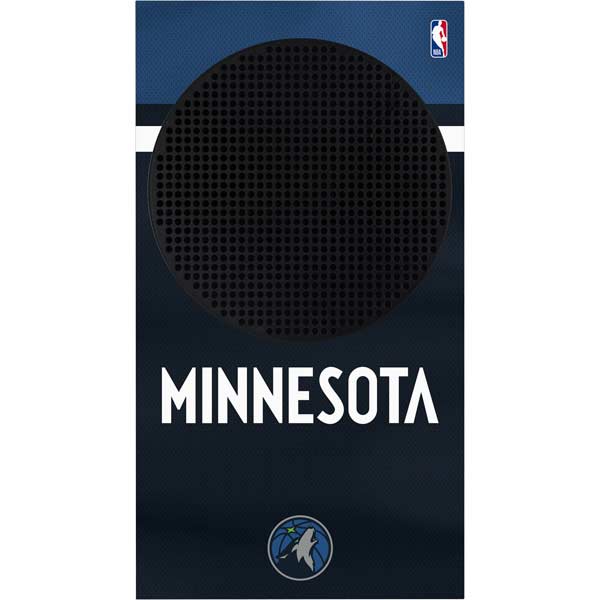 NBA Minnesota Timberwolves Jersey Xbox Series S Console Skin