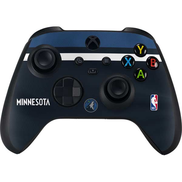 NBA Minnesota Timberwolves Jersey Xbox Series X Controller Skin