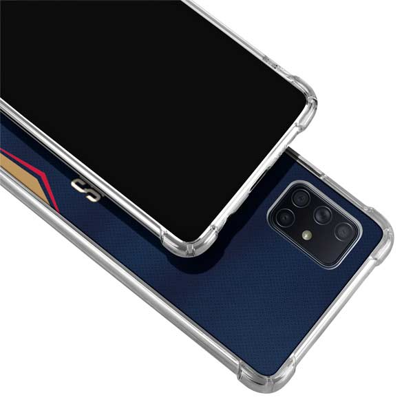 NBA New Orleans Pelicans Jersey Galaxy A71 5G Clear Case