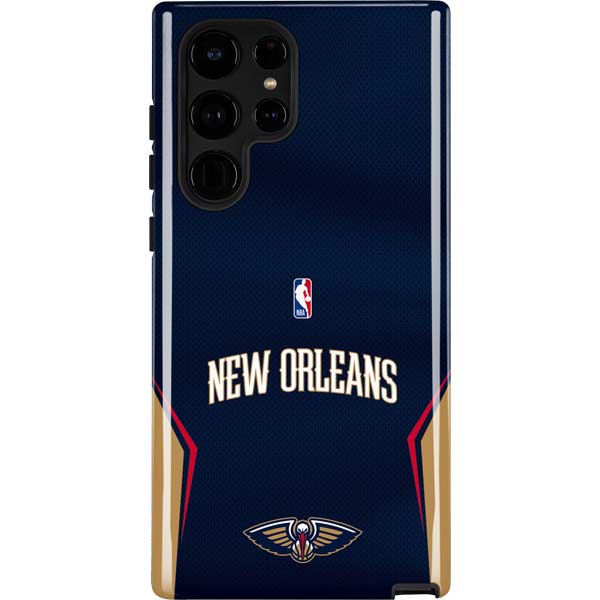 NBA New Orleans Pelicans Jersey Galaxy Cases