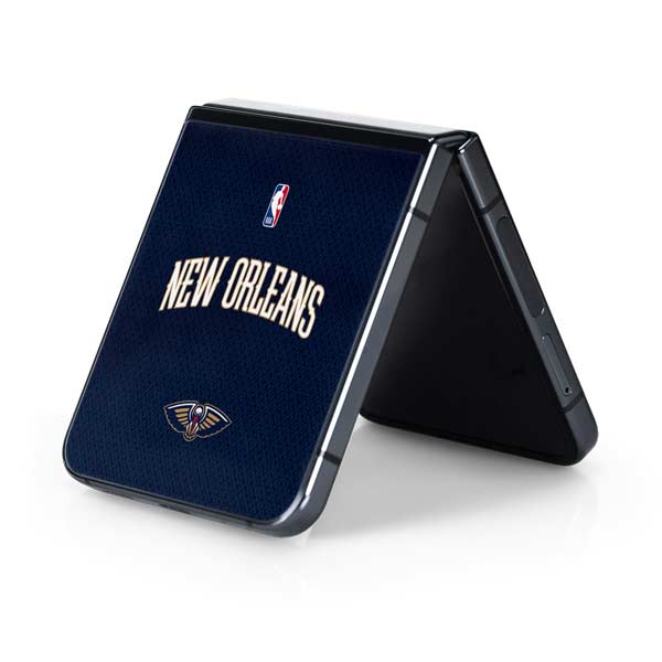 NBA New Orleans Pelicans Jersey Galaxy Z Flip5 5G Skin