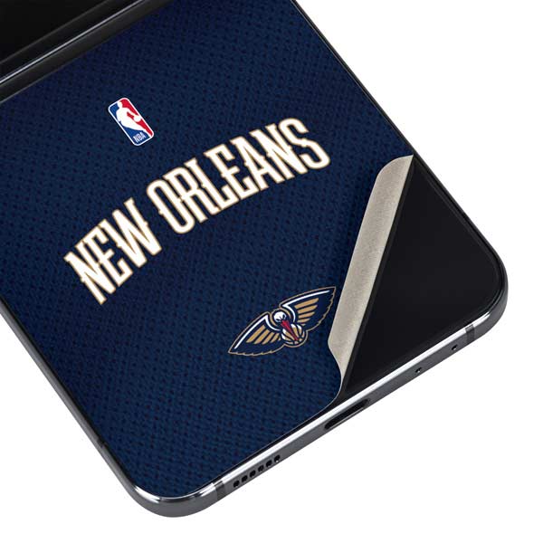 NBA New Orleans Pelicans Jersey Galaxy Z Flip5 5G Skin
