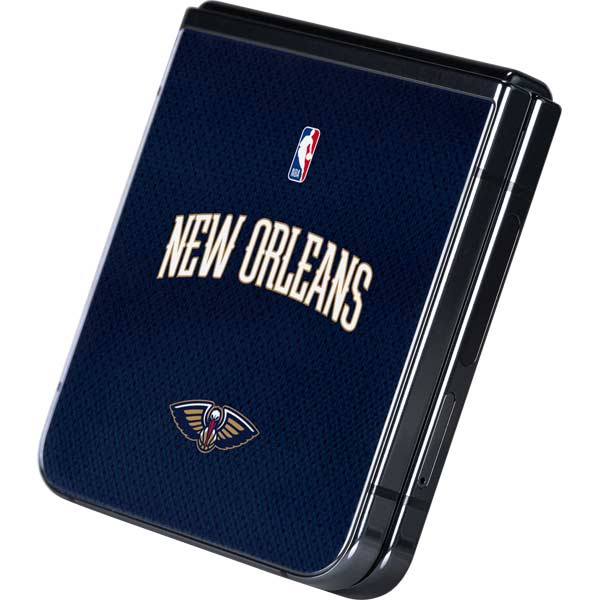 NBA New Orleans Pelicans Jersey Galaxy Z Flip5 5G Skin
