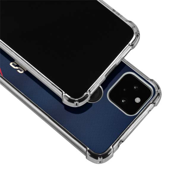 NBA New Orleans Pelicans Jersey Google Pixel 5 Clear Case