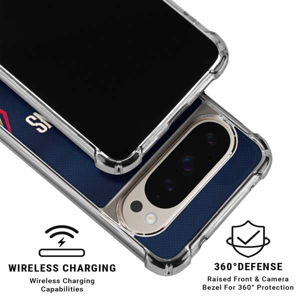 NBA New Orleans Pelicans Jersey Google Pixel 9/9 Pro Clear Case