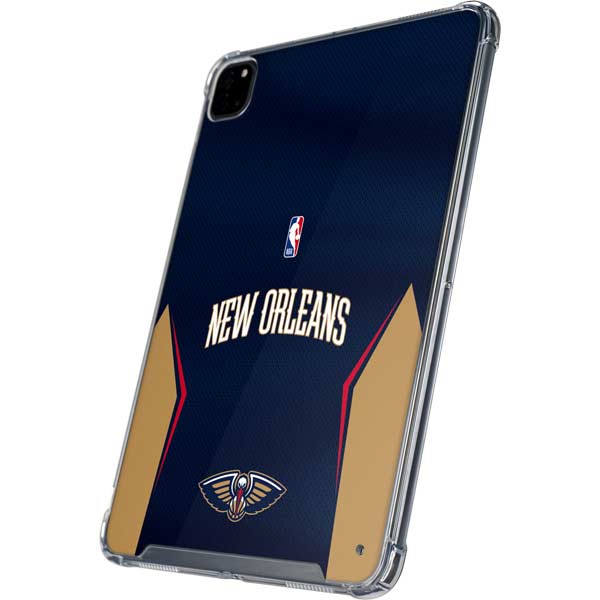 NBA New Orleans Pelicans Jersey iPad Pro 12.9in (2020) Clear Case