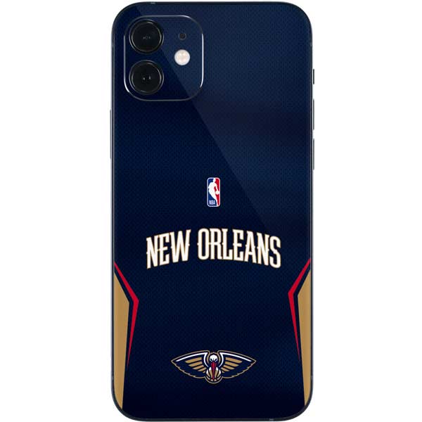 NBA New Orleans Pelicans Jersey iPhone 12 Skin