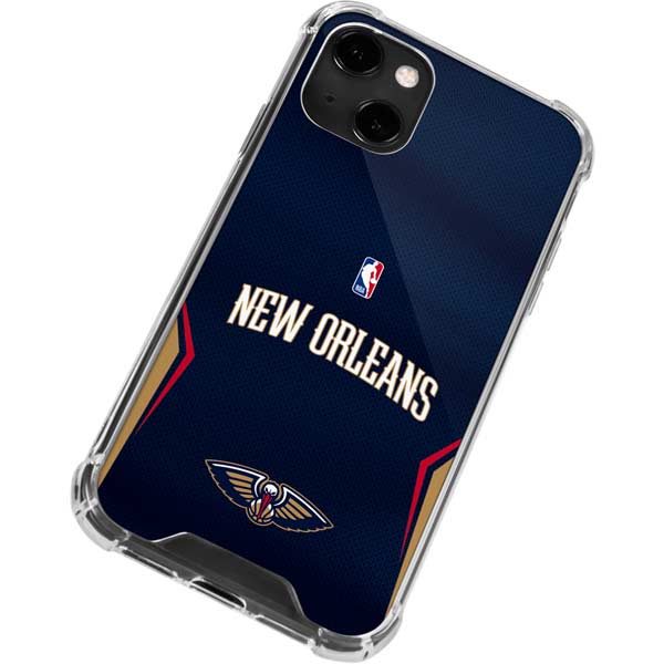 NBA New Orleans Pelicans Jersey iPhone 13 Clear Case