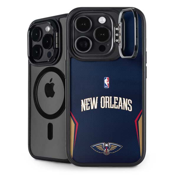 NBA New Orleans Pelicans Jersey iPhone 14 Pro Kickstand Case