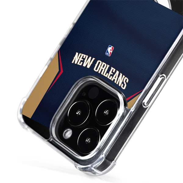 NBA New Orleans Pelicans Jersey iPhone 15 Pro Max MagSafe Case