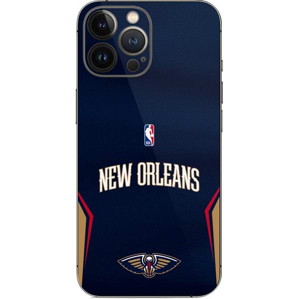NBA New Orleans Pelicans Jersey iPhone 15 Pro Max Skin