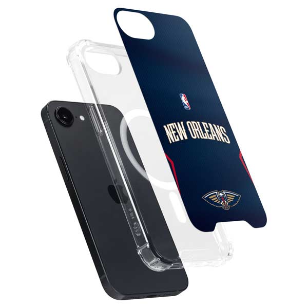 NBA New Orleans Pelicans Jersey iPhone 16e MagSafe Case