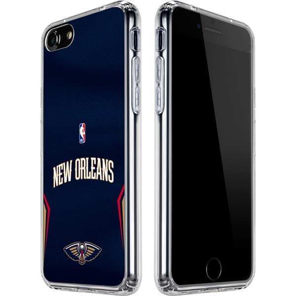 NBA New Orleans Pelicans Jersey iPhone SE (2nd & 3rd Gen) Clear Case