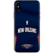 NBA New Orleans Pelicans Jersey iPhone XS Skin