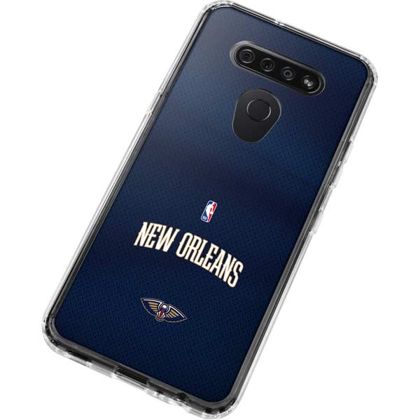 NBA New Orleans Pelicans Jersey LG K51/Q51 Clear Case