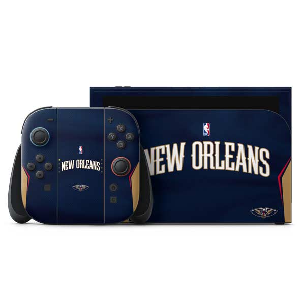 NBA New Orleans Pelicans Jersey Nintendo Skins