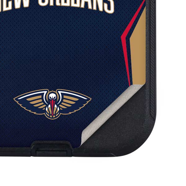 NBA New Orleans Pelicans Jersey Otterbox Defender iPhone Skin