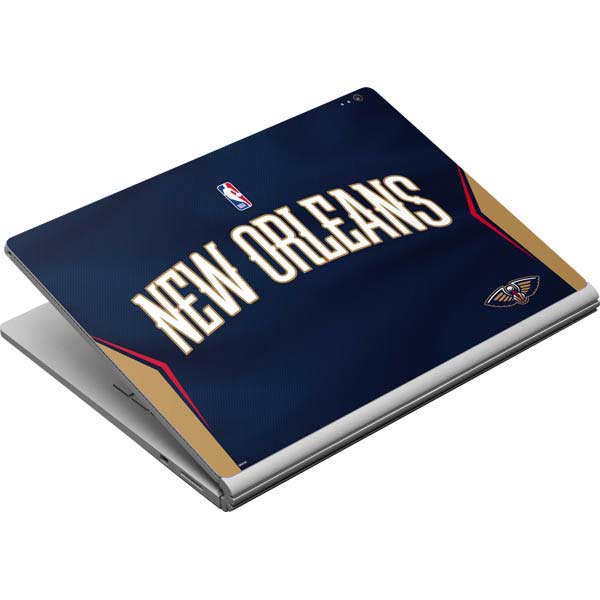 NBA New Orleans Pelicans Jersey Surface Book Skin