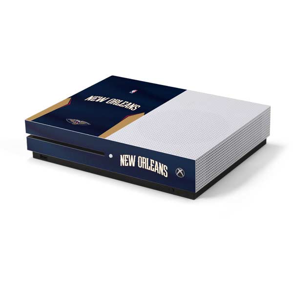 NBA New Orleans Pelicans Jersey Xbox One S Console Skin