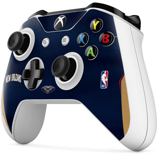 NBA New Orleans Pelicans Jersey Xbox One S Controller Skin