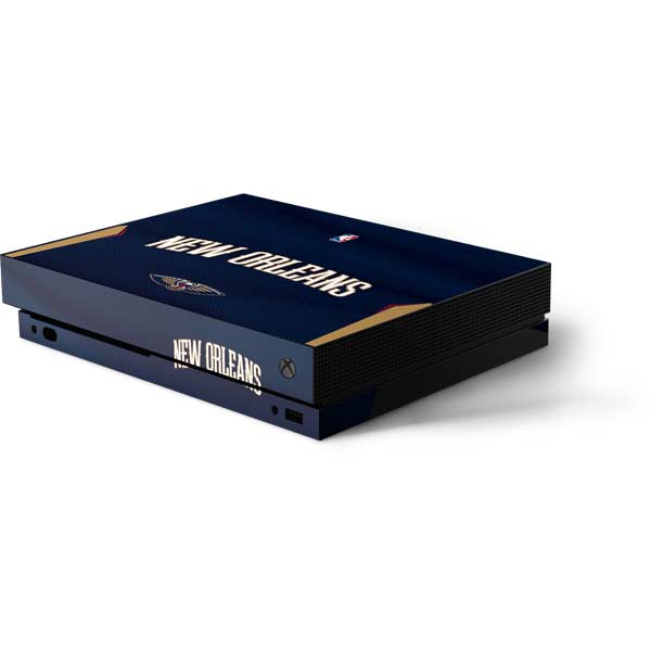 NBA New Orleans Pelicans Jersey Xbox One X Console Skin