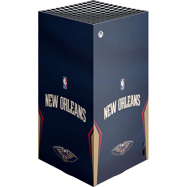 NBA New Orleans Pelicans Jersey XBox Series X Digital Edition Console Skin