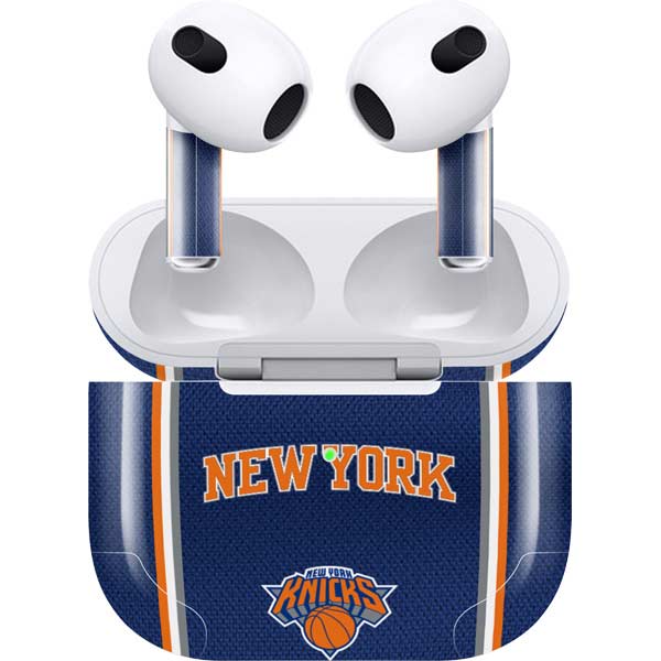 NBA New York Knicks Jersey Apple AirPods (3rd Gen 2021) Skin