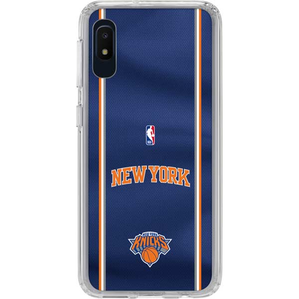 NBA New York Knicks Jersey Galaxy A10e Clear Case