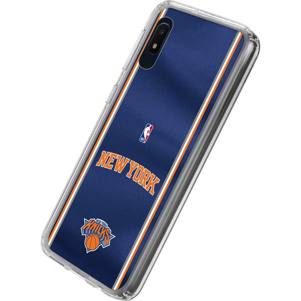 NBA New York Knicks Jersey Galaxy A10e Clear Case