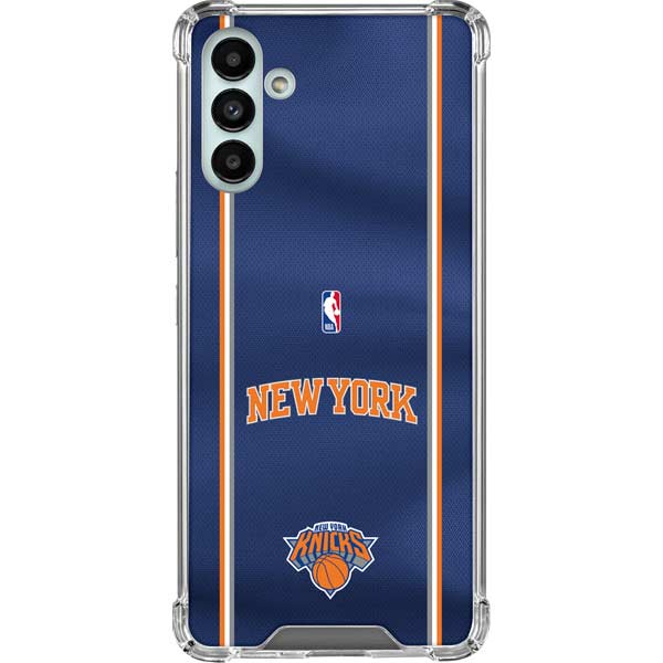 NBA New York Knicks Jersey Galaxy A13 5G Clear Case