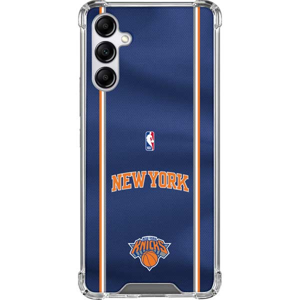 NBA New York Knicks Jersey Galaxy A14 5G Clear Case