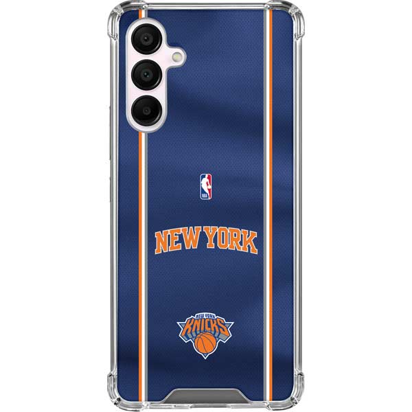 NBA New York Knicks Jersey Galaxy A16 5G Clear Case