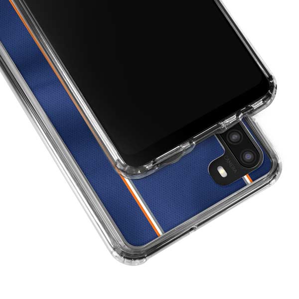 NBA New York Knicks Jersey Galaxy A21 Clear Case