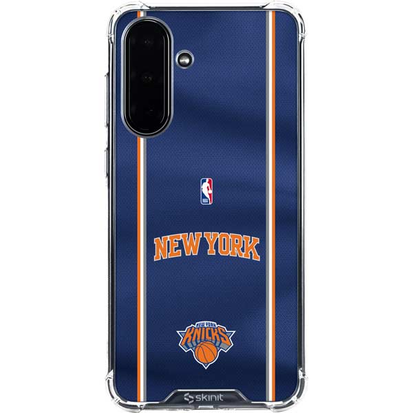 NBA New York Knicks Jersey Galaxy A36 5G Clear Case